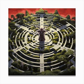 Labyrinth Canvas Print