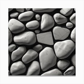 Pebbles 4 Canvas Print