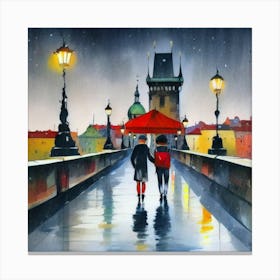 Charles Bridge 2 Canvas Print