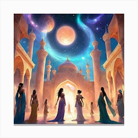 Egyptian Women Canvas Print