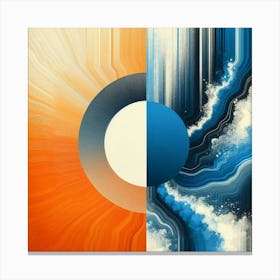 Abstract Abstract Painting 7 Canvas Print