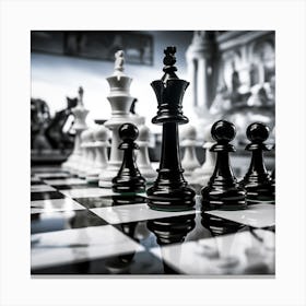 Chess (2) Canvas Print