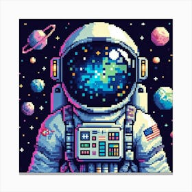 Pixel Art 1 Canvas Print