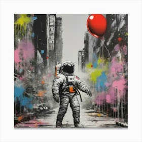 'Spaceballoon' Canvas Print