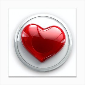 Heart Icon 1 Canvas Print