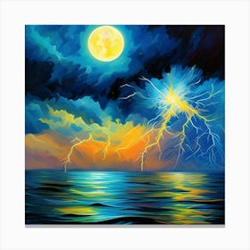 Lunar Canvas Print