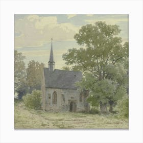 Church In The Countryside Canvas Print