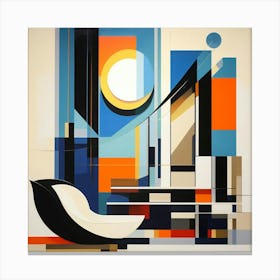 Abstract modernist Canvas Print