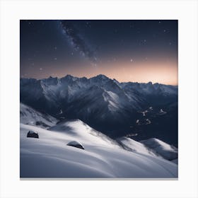 Night Sky Canvas Print