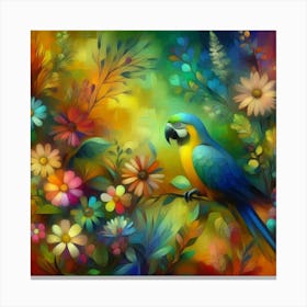 parrot17 Canvas Print