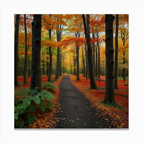 Autumn Forest Canvas Print