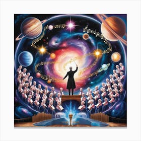 Choir Of The Universe Canvas Print