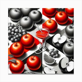 Red Apples 2 Canvas Print