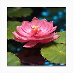 Lotus Flower 51 Canvas Print