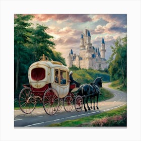 Cinderella Carriage Canvas Print