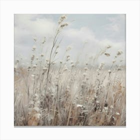 Field Of Grass Canvas Print