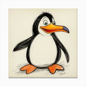 Penguin 21 Canvas Print