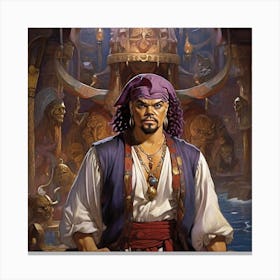 Pirates Of The Caribbean Canvas Print