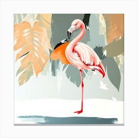 Flamingo 10 Canvas Print