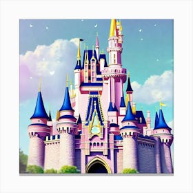 Cinderella Castle 65 Canvas Print