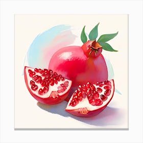 Pomegranate Canvas Print