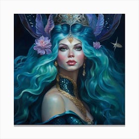 Mermaid 16 Canvas Print