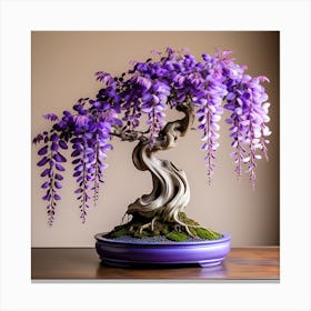 Bonsai wisteria 1 Canvas Print