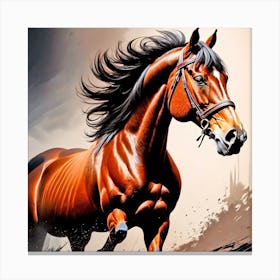 Horse Galloping 4 Canvas Print