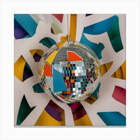 Disco Ball 19 Canvas Print