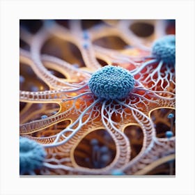 Close Up Of A Cell 2 Canvas Print