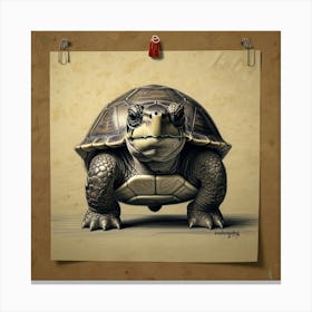 Turtle 25 Canvas Print