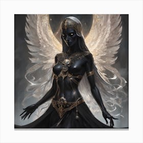 Angel Of The Night Canvas Print