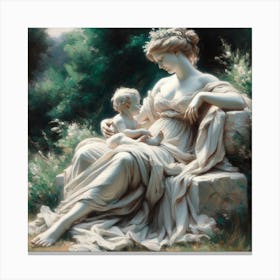 Mother And Child Canvas Print