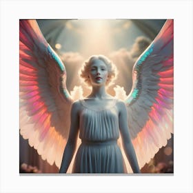 A Breathtakingly Beautiful Angel 1 Canvas Print