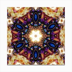 Psychedelic Mandala 92 Canvas Print