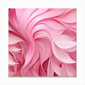 Abstract Pink Wallpaper 1 Canvas Print