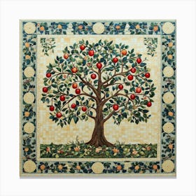 Apple Tree Art Canvas Print