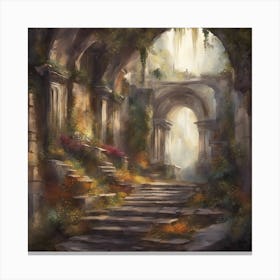 Ruins Of A City 1 Canvas Print