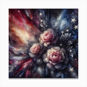 Peonies 5 Canvas Print