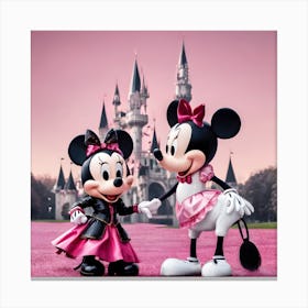 Mickey And Minnie 1 Canvas Print