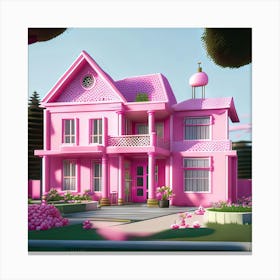 Barbie Dream House (738) Canvas Print