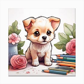 Chihuahua 5 Canvas Print