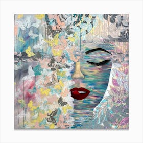 Abstract Painting Canvas Print