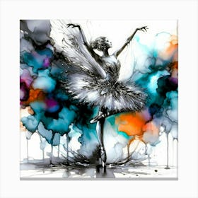 For The Love Of Ballet 11 Canvas Print