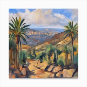 Gran Canaria Landscape Canvas Print