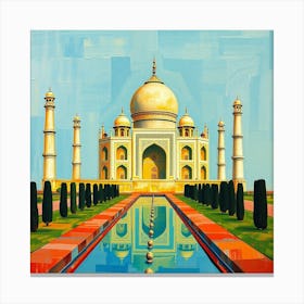 Taj Mahal 4 Canvas Print