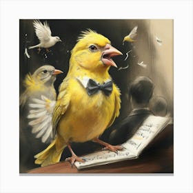 Bird Song 1 Canvas Print