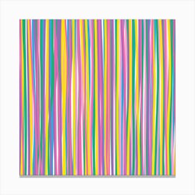 Rainbow Stripes Canvas Print