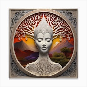 Tree Of Life 82 Canvas Print