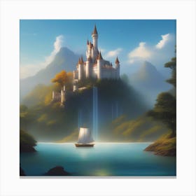 Fairytale Castle 1 Canvas Print